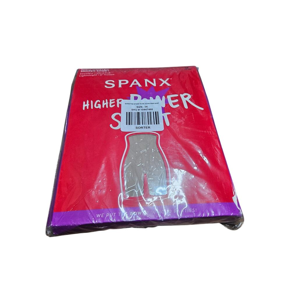 Spanx High Power Short Nude 3X